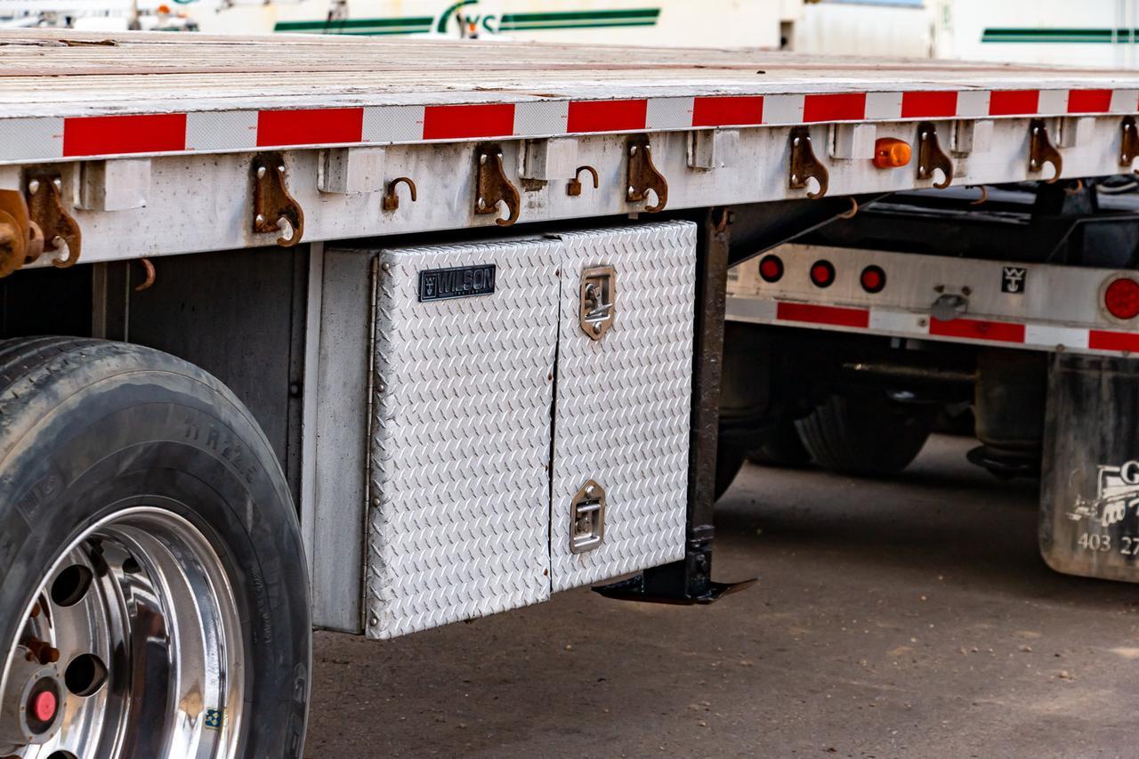 2008 Wilson Super B Flatdeck Trailers Red Deer AB