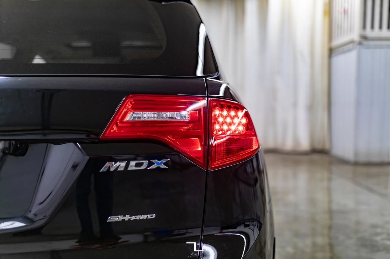 2009 Acura MDX SH-AWD Elite Leather Roof Nav DVD Red Deer AB