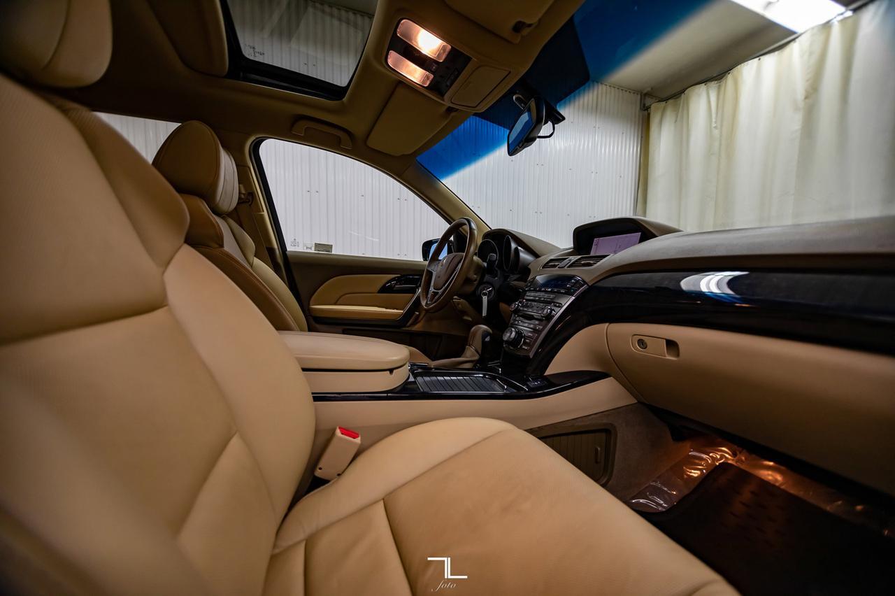 2009 Acura MDX SH-AWD Elite Leather Roof Nav DVD Red Deer AB