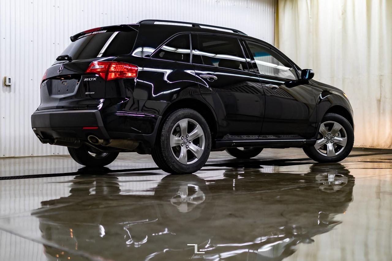2009 Acura MDX SH-AWD Elite Leather Roof Nav DVD Red Deer AB