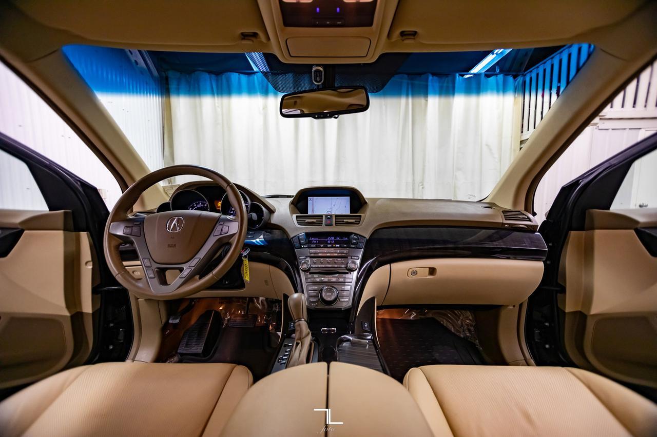 2009 Acura MDX SH-AWD Elite Leather Roof Nav DVD Red Deer AB