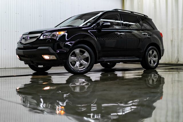 2009 Acura MDX SH-AWD Elite Leather Roof Nav DVD Red Deer AB