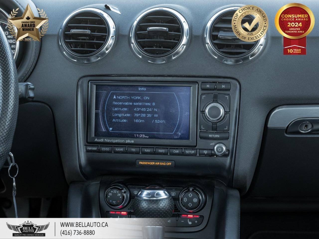 2009 Audi TT 3.2 Progressiv | QUATTRO | S-LINE | NAVI | TPMS | XENON | LOWKMS | NOACCIDENT Toronto ON