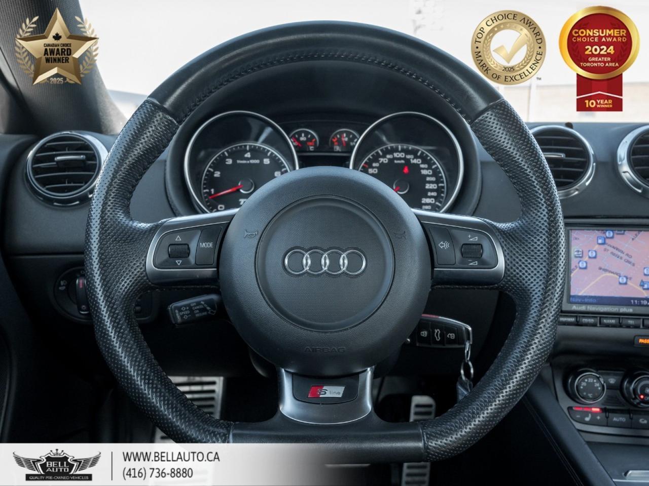2009 Audi TT 3.2 Progressiv | QUATTRO | S-LINE | NAVI | TPMS | XENON | LOWKMS | NOACCIDENT Toronto ON
