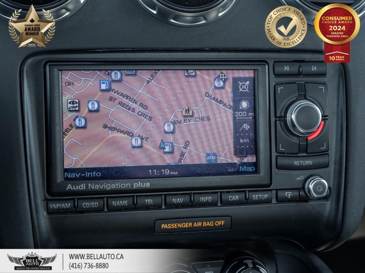 2009 Audi TT 3.2 Progressiv | QUATTRO | S-LINE | NAVI | TPMS | XENON | LOWKMS | NOACCIDENT Toronto ON