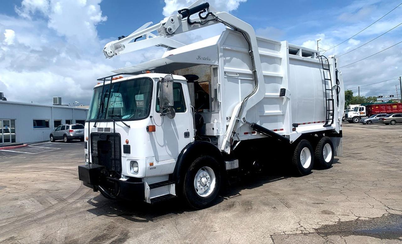 2009 Autocar ACX64 40yd EZ Pack Front Loader Garbage Truck Tampa FL