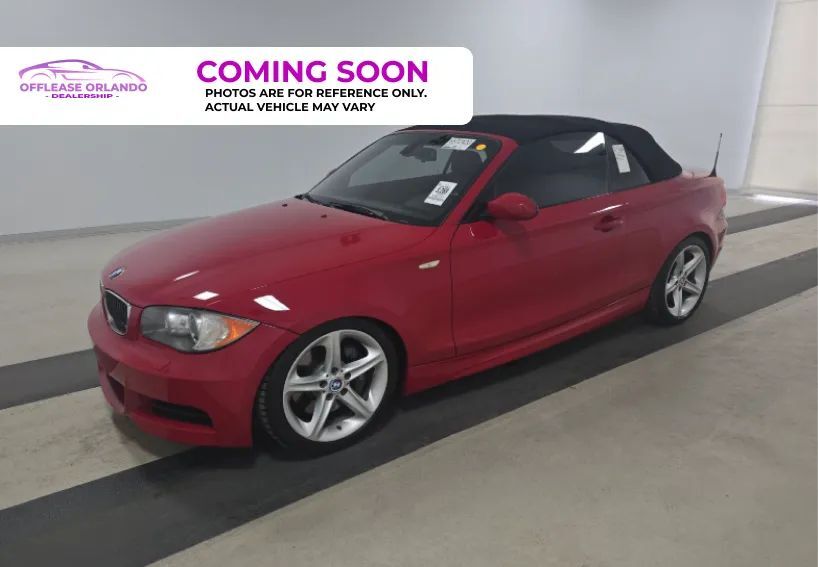 2009 BMW 1 Series 135i Convertible 2D