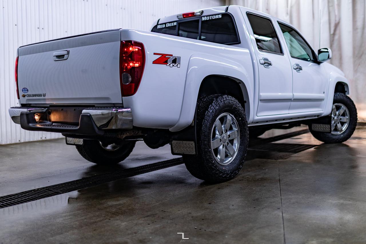 2009 Chevrolet Colorado 4x4 Crew Cab LT Z71 Red Deer AB