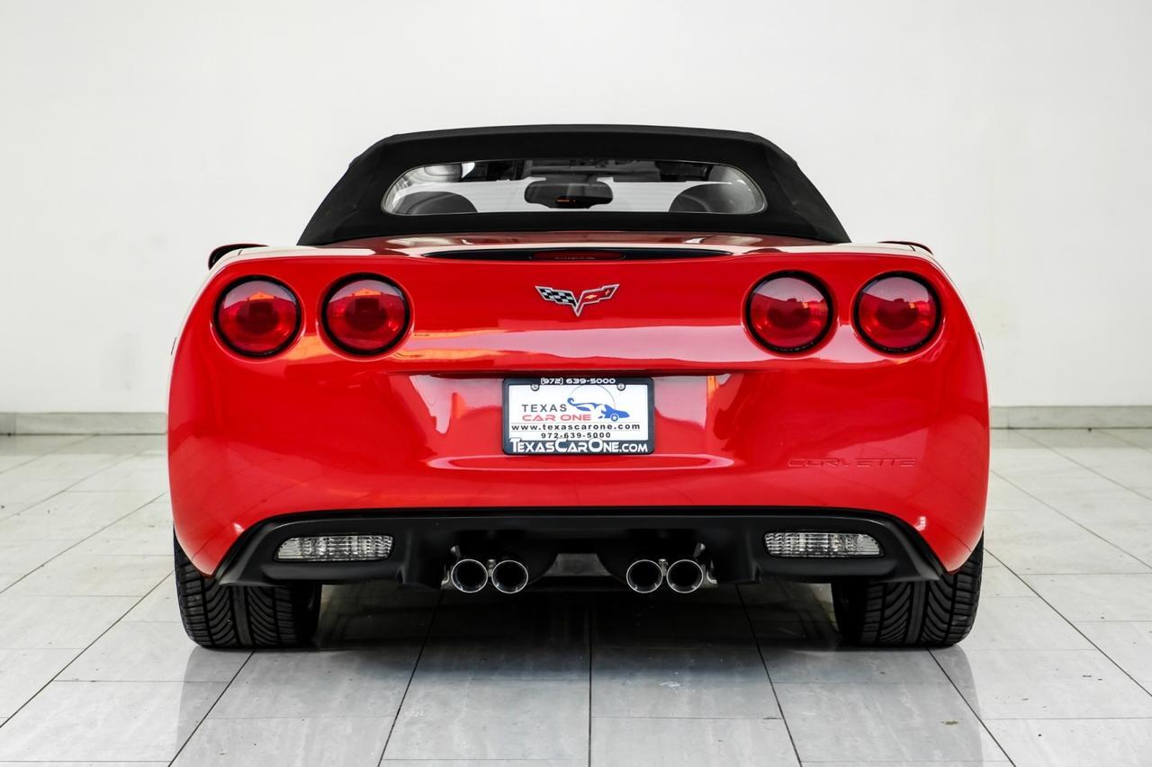 2009 Chevrolet Corvette Convertible 3LT AUTOMATIC HEADUP DISPLAY NAVIGATION LEATHER HEATED SEATS KEY Carrollton TX