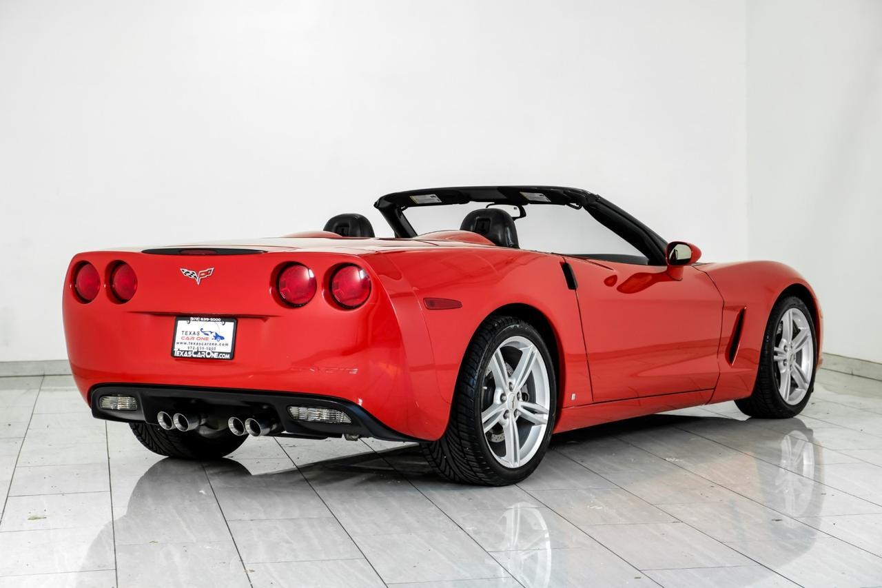 2009 Chevrolet Corvette Convertible 3LT AUTOMATIC HEADUP DISPLAY NAVIGATION LEATHER HEATED SEATS KEYLESS START BOSE SOUND Carrollton TX