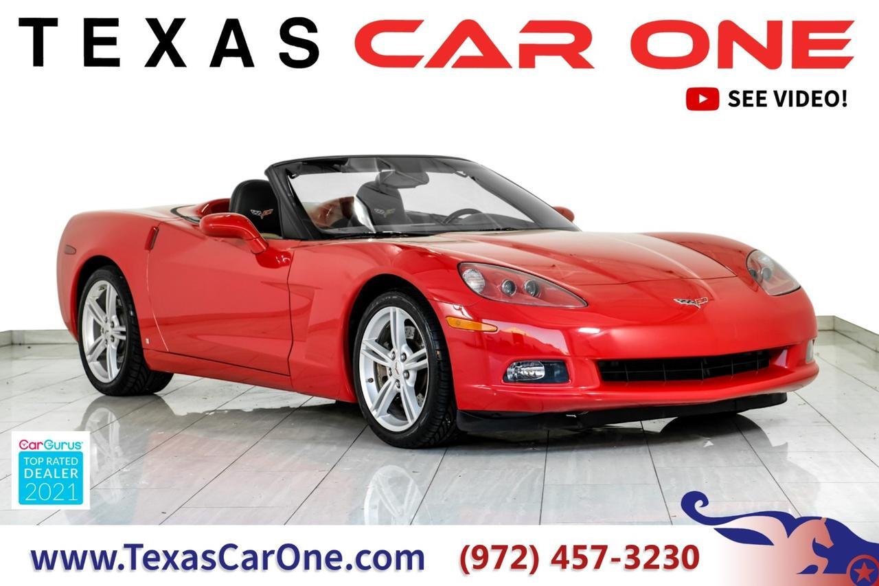 2009 Chevrolet Corvette Convertible 3LT AUTOMATIC HEADUP DISPLAY NAVIGATION LEATHER HEATED SEATS KEYLESS START BOSE SOUND