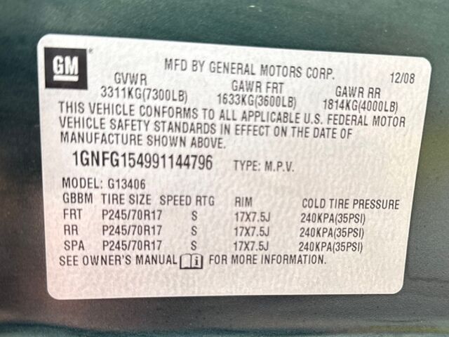 2009 Chevrolet Express 1500 LS RWD Arlington VA