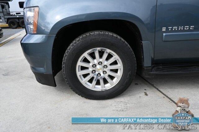 2009 Chevrolet Tahoe Hybrid / 4X4 / 6.0L V8 / AutoStart / Power & Heated Leather Seats / Sunroof / Navigation / Bluetooth / Backup Camera / Rear Entertainment / Keyless Entry / Tow Pkg / Only 53K Miles / 1-Owner Anchorage AK