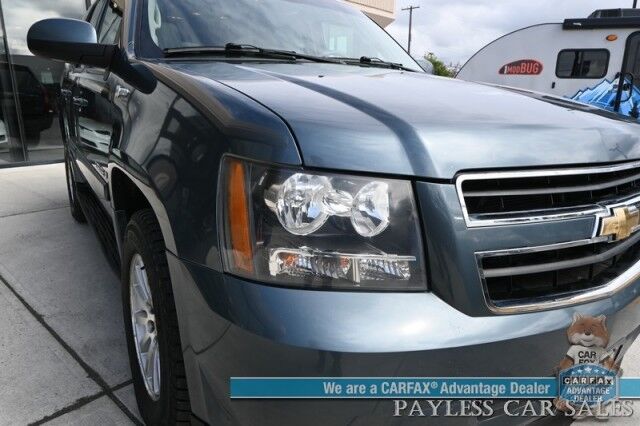 2009 Chevrolet Tahoe Hybrid / 4X4 / 6.0L V8 / AutoStart / Power & Heated Leather Seats / Sunroof / Navigation / Bluetooth / Backup Camera / Rear Entertainment / Keyless Entry / Tow Pkg / Only 53K Miles / 1-Owner Anchorage AK