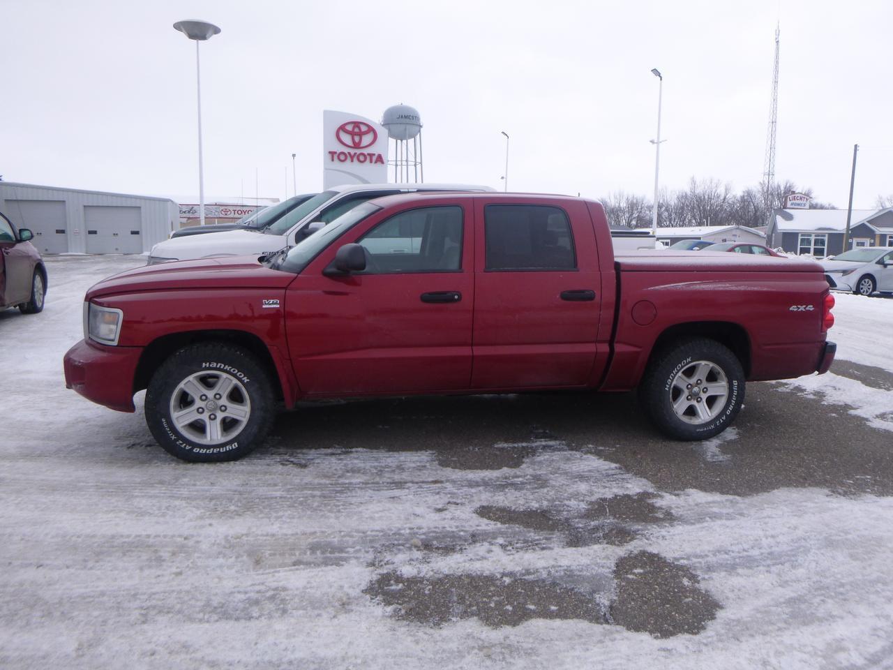 Used 2009 Dodge Dakota 4x4 Bighorn/Lonestar Crew Cab 5.5' bed in