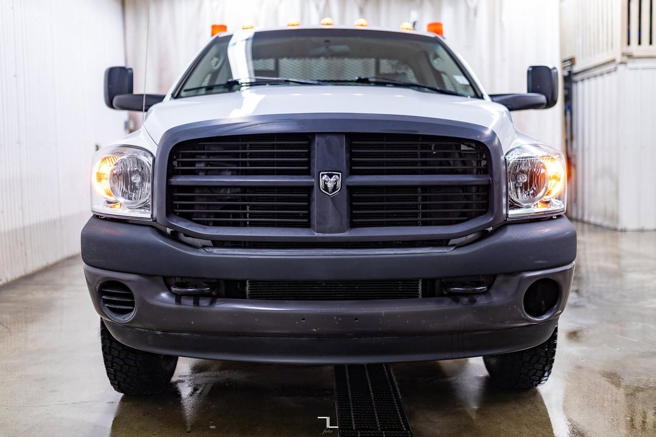 2009 Dodge Ram 3500 4x2 Reg Cab ST Deck Dually Diesel Crane Red Deer AB