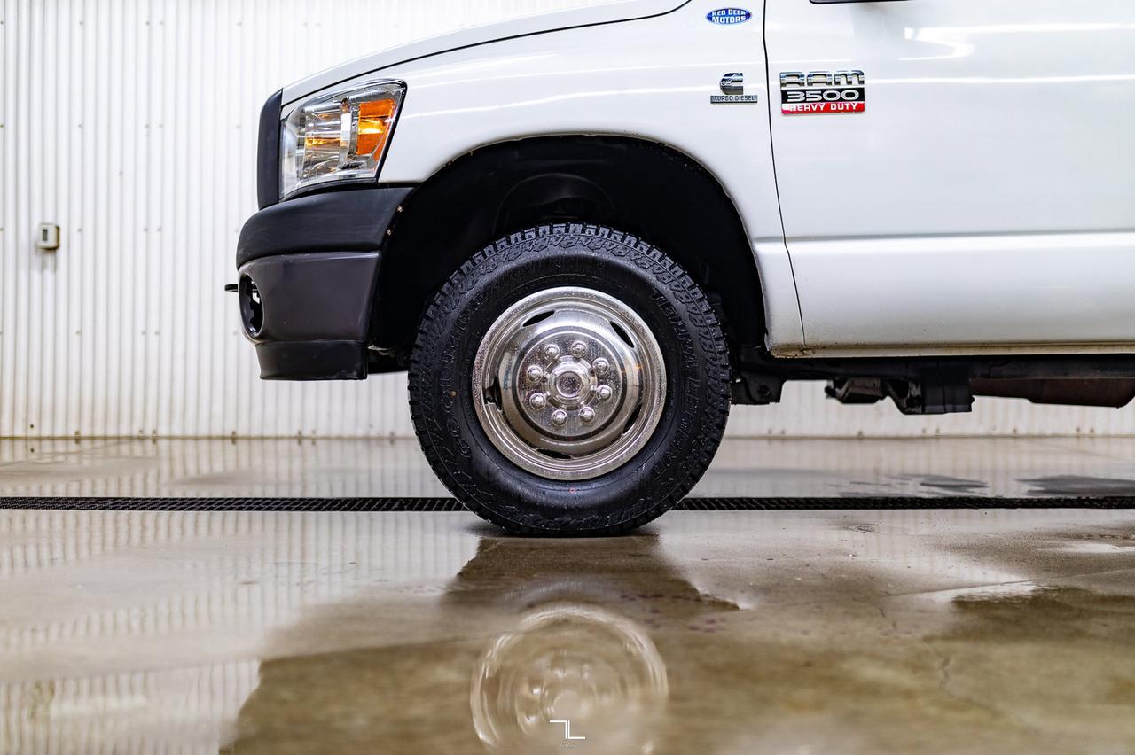 2009 Dodge Ram 3500 4x2 Reg Cab ST Deck Dually Diesel Crane Red Deer AB