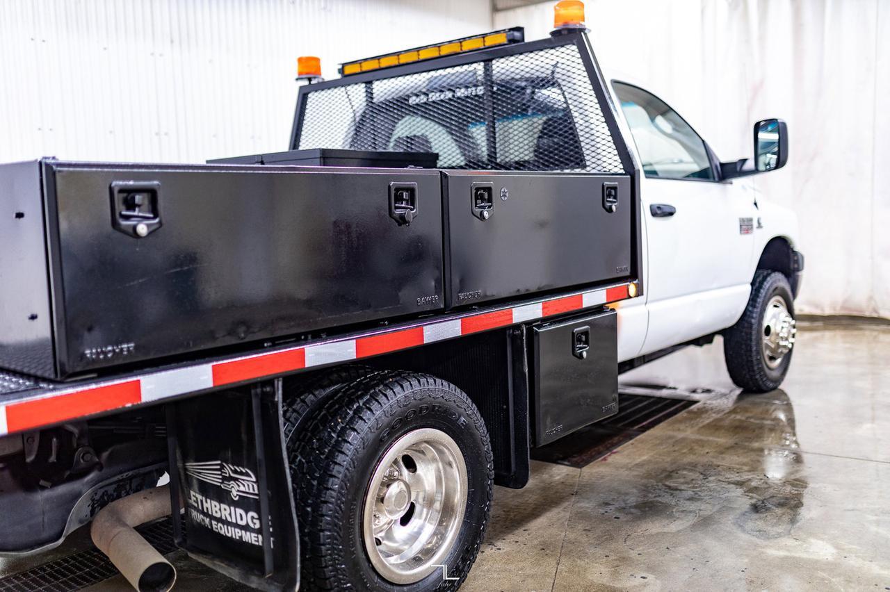 2009 Dodge Ram 3500 4x2 Reg Cab ST Deck Dually Diesel Crane Red Deer AB
