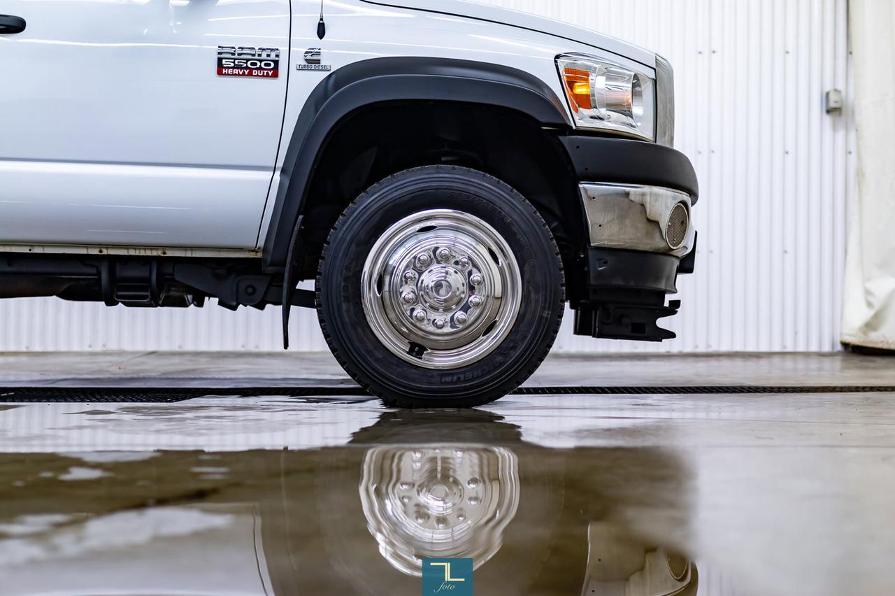 2009 Dodge Ram 5500 4x4 Quad Cab SLT Dump Box Diesel Red Deer AB