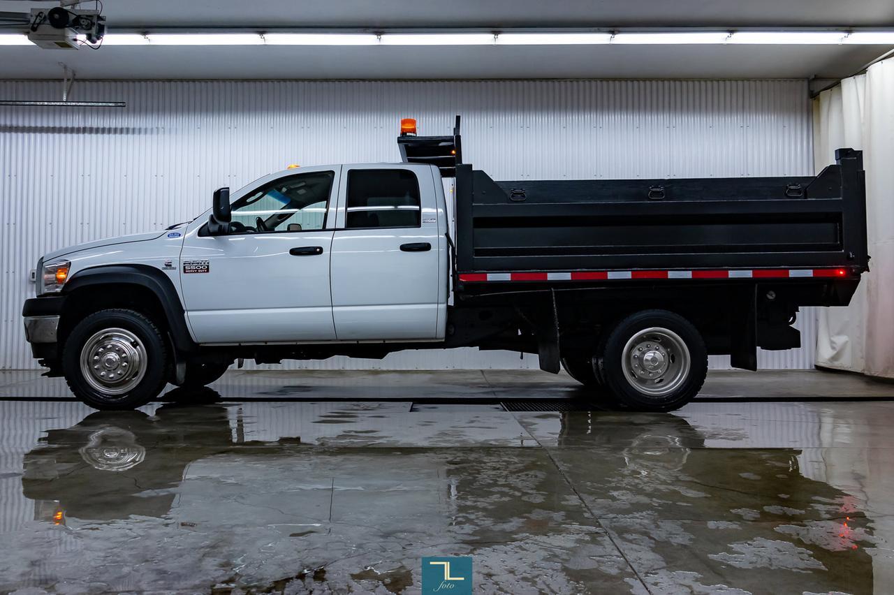 2009 Dodge Ram 5500 4x4 Quad Cab SLT Dump Box Diesel Red Deer AB