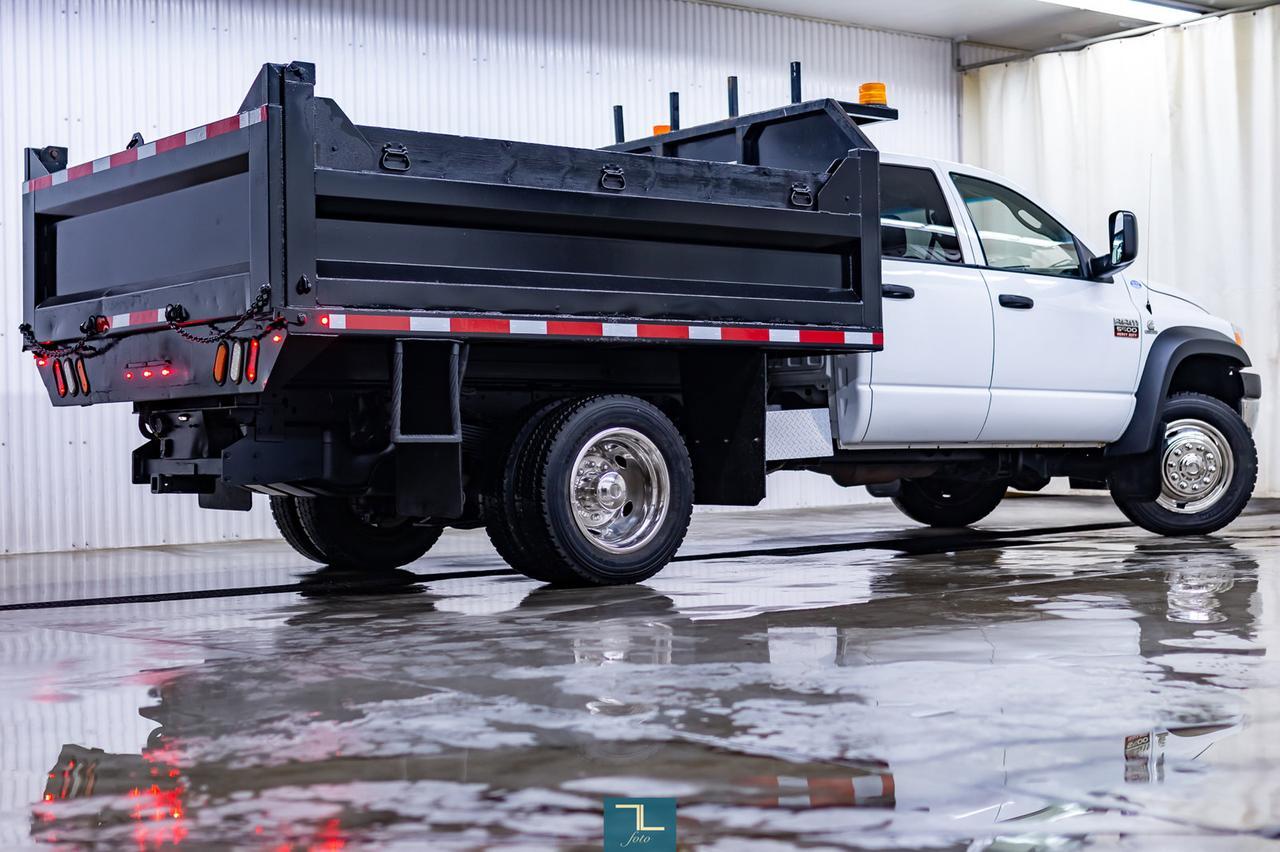 2009 Dodge Ram 5500 4x4 Quad Cab SLT Dump Box Diesel Red Deer AB