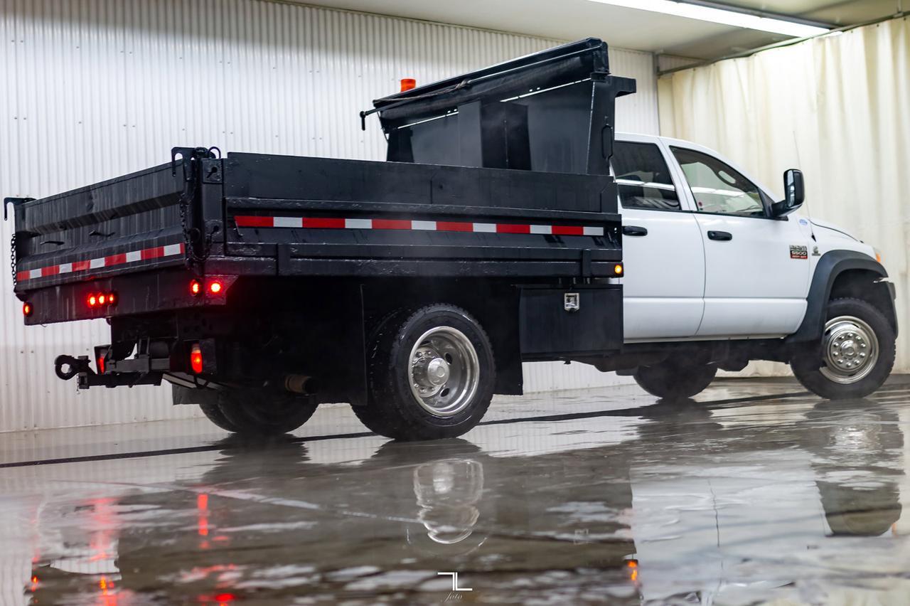 2009 Dodge Ram 5500 4x4 Quad Cab ST Dump Box Diesel Red Deer AB
