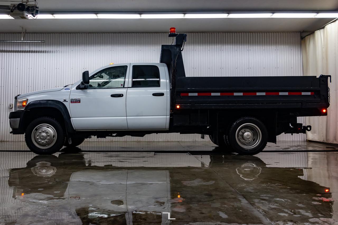 2009 Dodge Ram 5500 4x4 Quad Cab ST Dump Box Diesel Red Deer AB