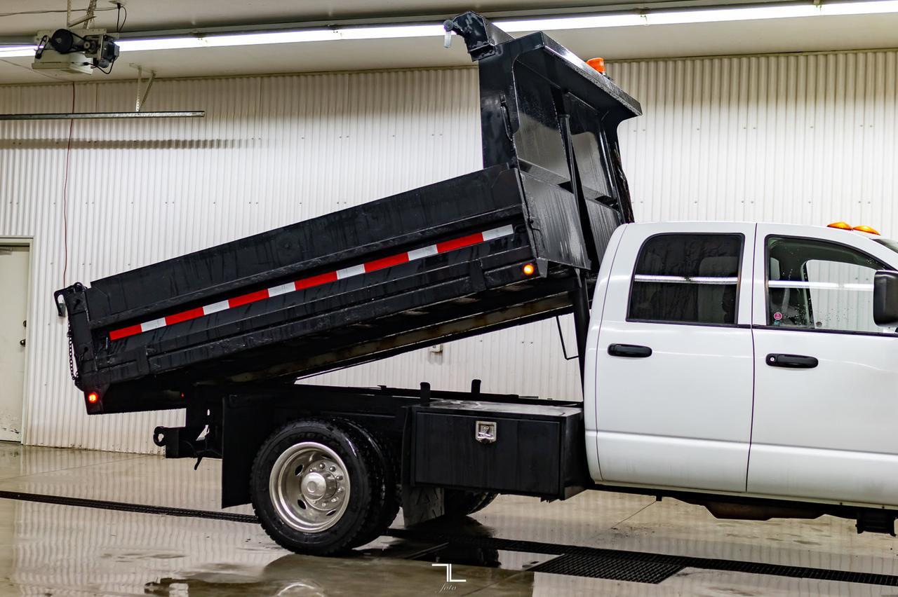 2009 Dodge Ram 5500 4x4 Quad Cab ST Dump Box Diesel Red Deer AB