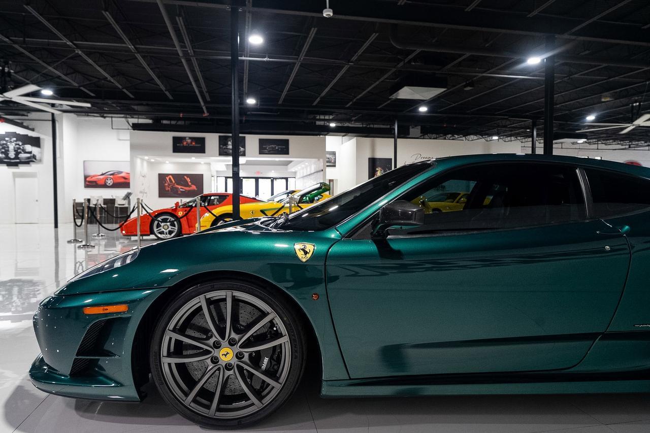 2009 Ferrari 430 Scuderia ONE-OF-ONE! Verde Pino Metallic paint, bespoke green leather interior AND MUCH MORE!! Fort Lauderdale FL