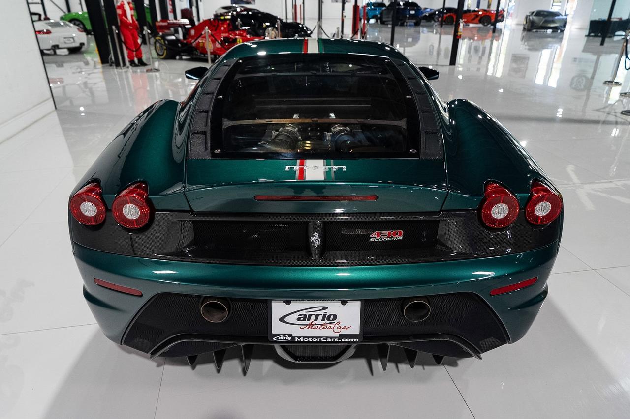 2009 Ferrari 430 Scuderia ONE-OF-ONE! Verde Pino Metallic paint, bespoke green leather interior AND MUCH MORE!! Fort Lauderdale FL