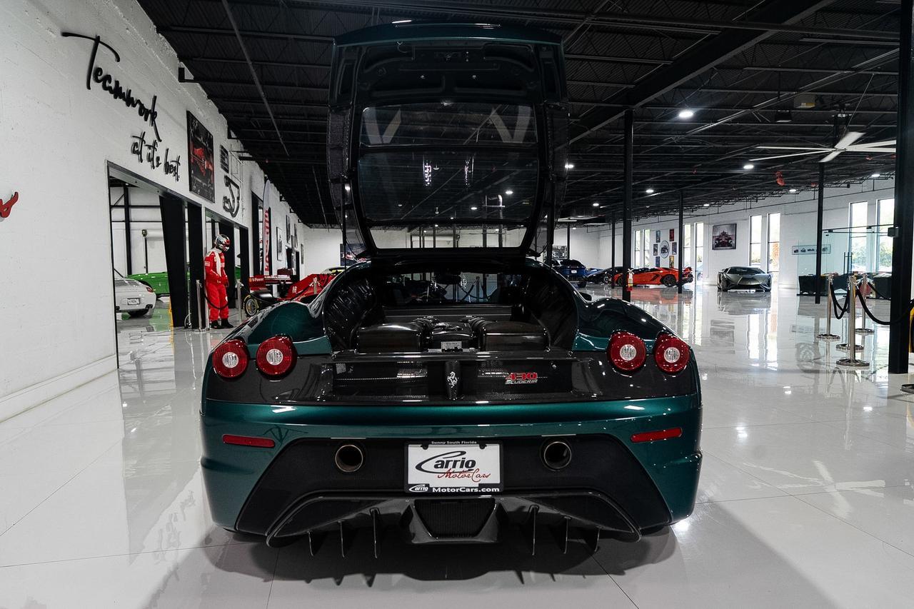 2009 Ferrari 430 Scuderia ONE-OF-ONE! Verde Pino Metallic paint, bespoke green leather interior AND MUCH MORE!! Fort Lauderdale FL