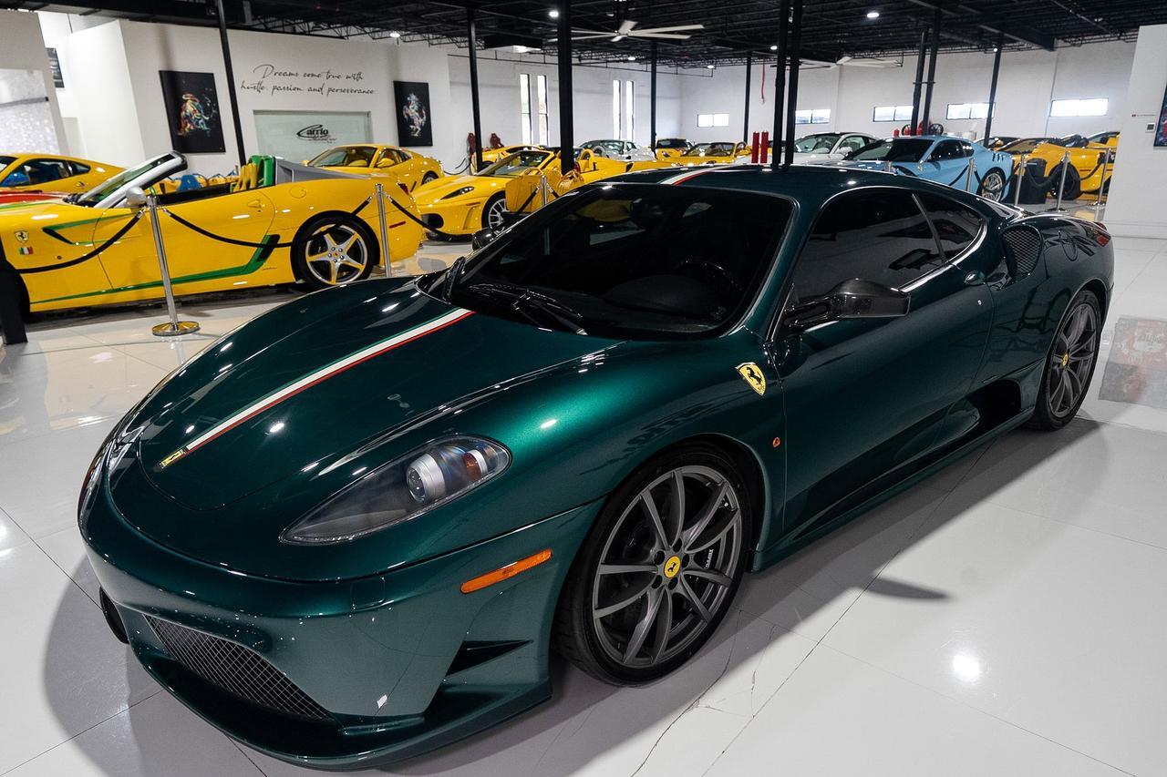 2009 Ferrari 430 Scuderia ONE-OF-ONE! Verde Pino Metallic paint, bespoke green leather interior AND MUCH MORE!!