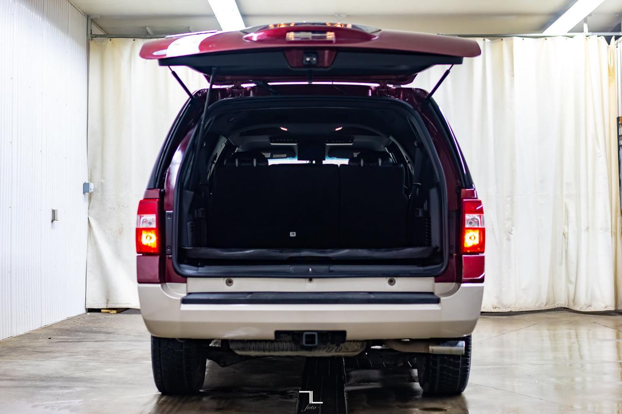 2009 Ford Expedition Max 4x4 Eddie Bauer Edition Leather DVD BCam Red Deer AB