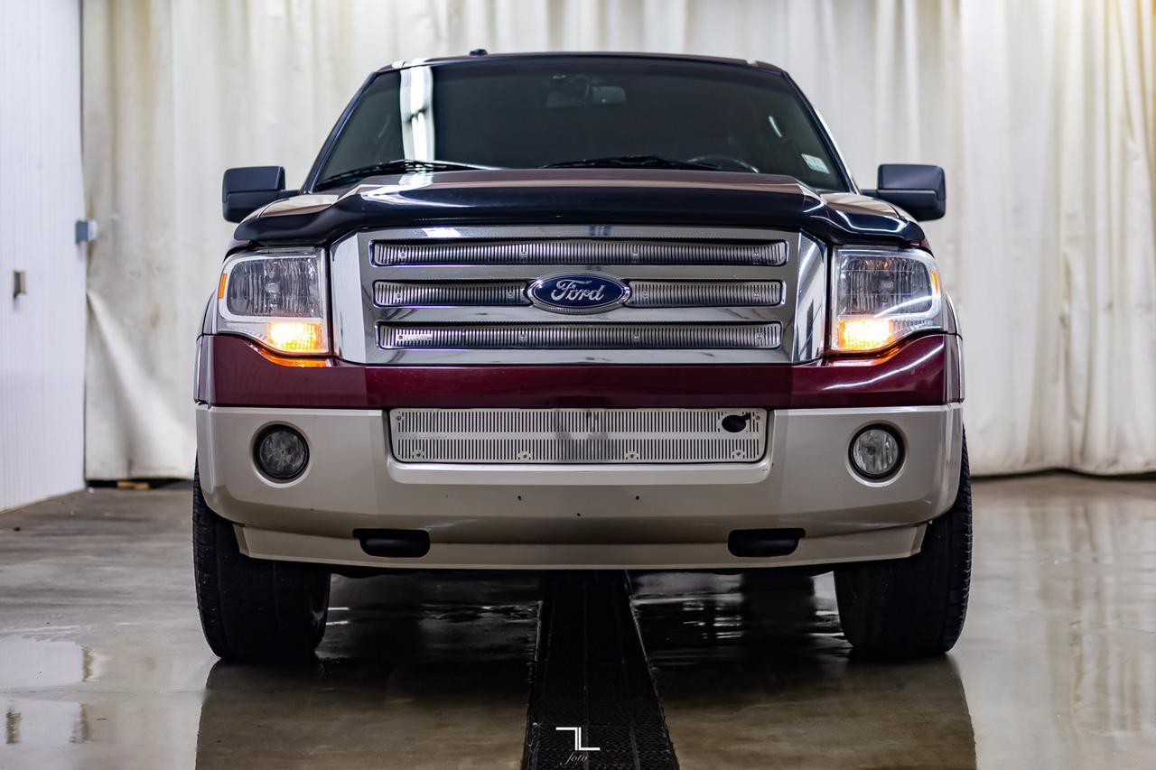2009 Ford Expedition Max 4x4 Eddie Bauer Edition Leather DVD BCam Red Deer AB