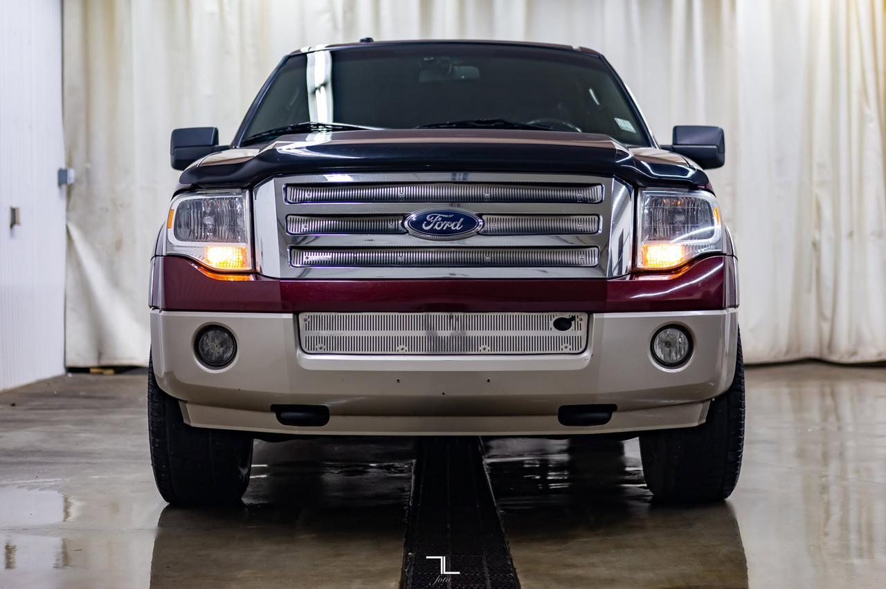 2009 Ford Expedition Max 4x4 Eddie Bauer Edition Leather DVD BCam Red Deer AB