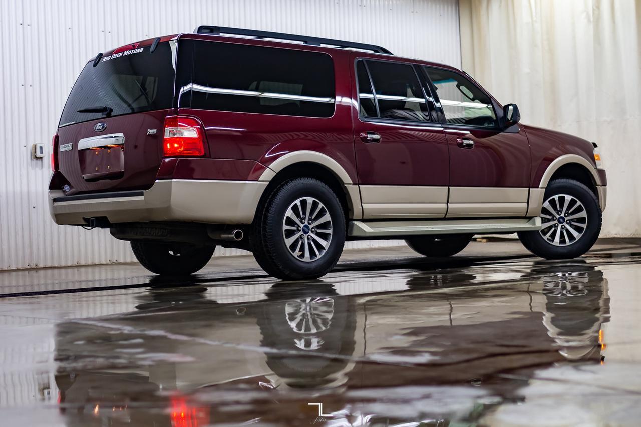2009 Ford Expedition Max 4x4 Eddie Bauer Edition Leather DVD BCam Red Deer AB