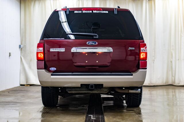 2009 Ford Expedition Max 4x4 Eddie Bauer Edition Leather DVD BCam Red Deer AB