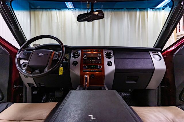 2009 Ford Expedition Max 4x4 Eddie Bauer Edition Leather DVD BCam Red Deer AB