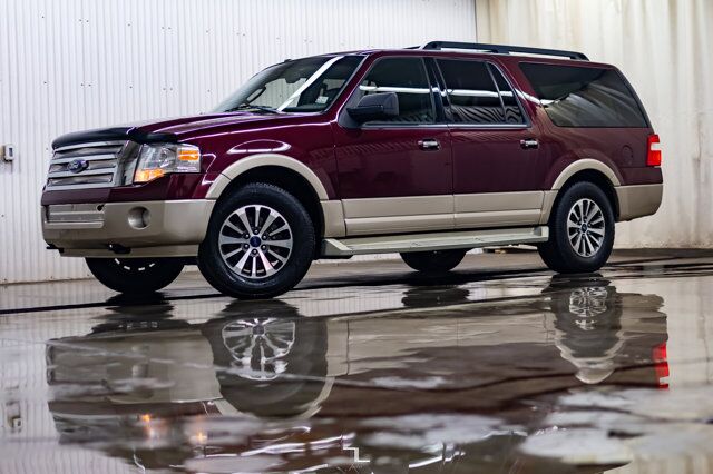 2009 Ford Expedition Max 4x4 Eddie Bauer Edition Leather DVD BCam Red Deer AB