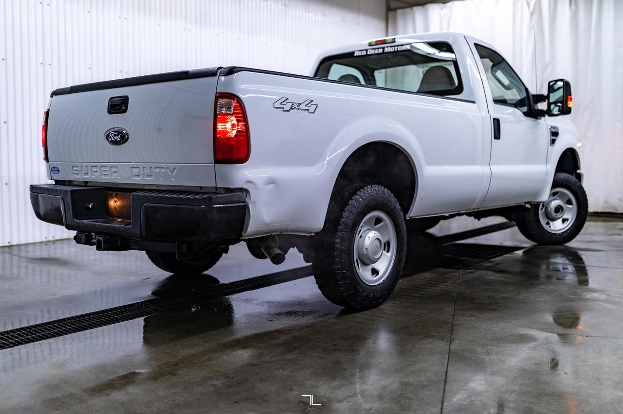 2009 Ford F-250 4x4 Reg Cab XL Longbox Red Deer AB