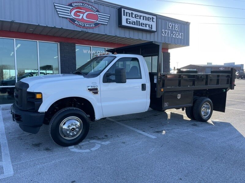 2009 Ford F-350 DRW 4x4 Diesel Dump Flatbed 27k mi's XL Collinsville OK