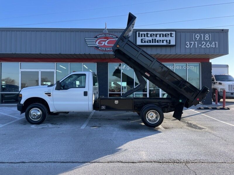 2009 Ford F-350 DRW 4x4 Diesel Dump Flatbed 27k mi's XL Collinsville OK