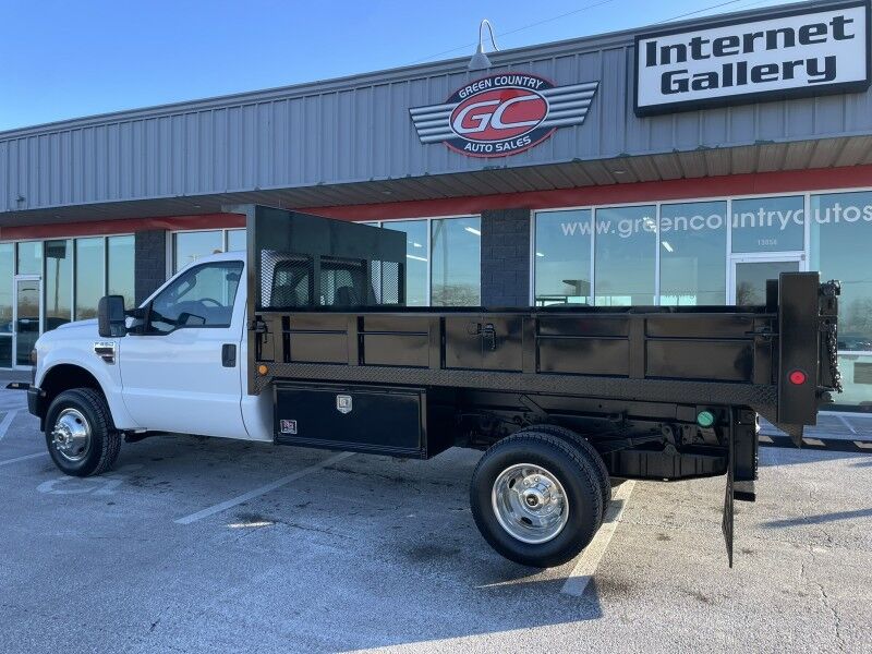 2009 Ford F-350 DRW 4x4 Diesel Dump Flatbed 27k mi's XL Collinsville OK