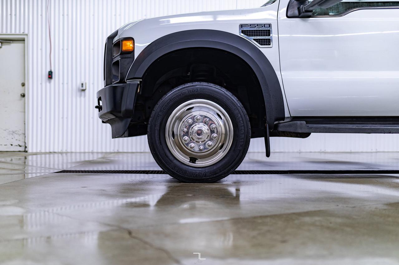 2009 Ford F-550 4x2 Crew Cab XL Dump Box Red Deer AB