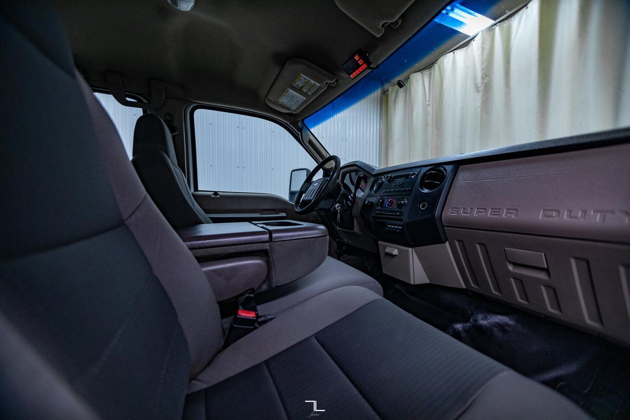 2009 Ford F-550 4x2 Crew Cab XL Dump Box Red Deer AB