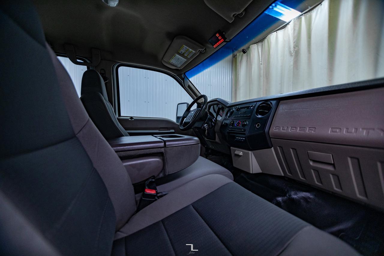 2009 Ford F-550 4x2 Crew Cab XL Dump Box Red Deer AB