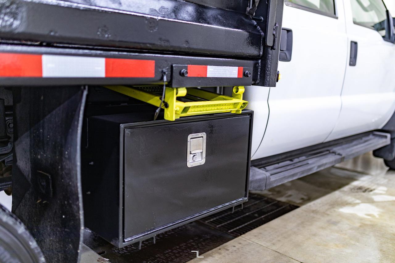 2009 Ford F-550 4x2 Crew Cab XL Dump Box Red Deer AB