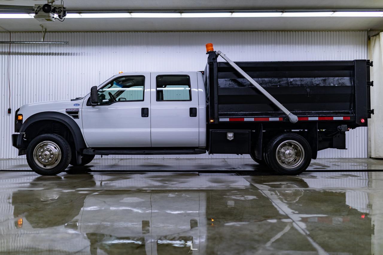 2009 Ford F-550 4x2 Crew Cab XL Dump Box Red Deer AB
