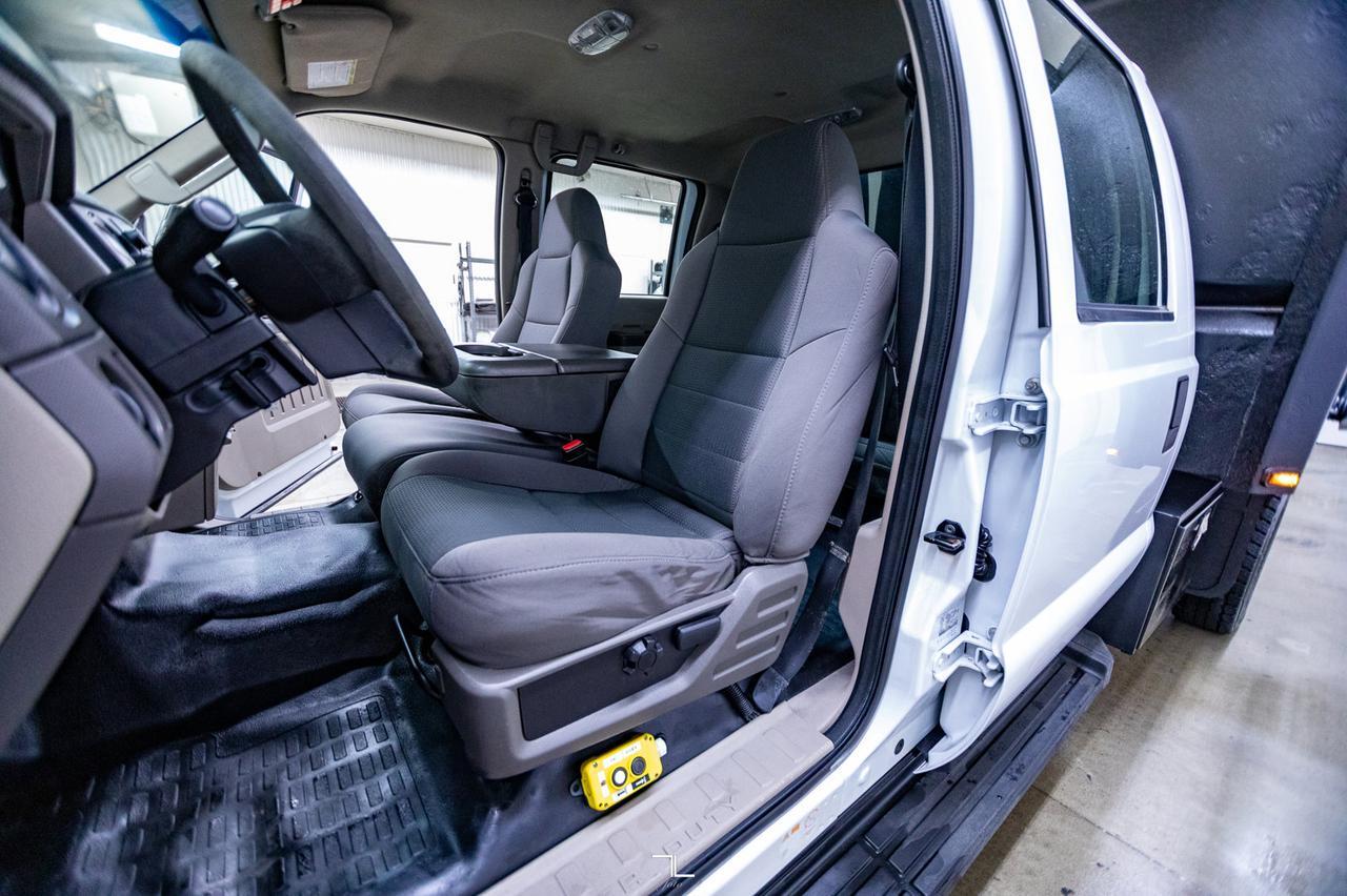 2009 Ford F-550 4x2 Crew Cab XL Dump Box Red Deer AB