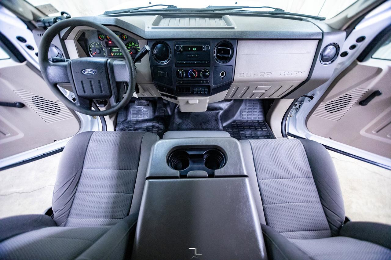 2009 Ford F-550 4x2 Crew Cab XL Dump Box Red Deer AB